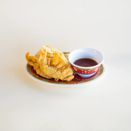 Ravioli frit à la crevette