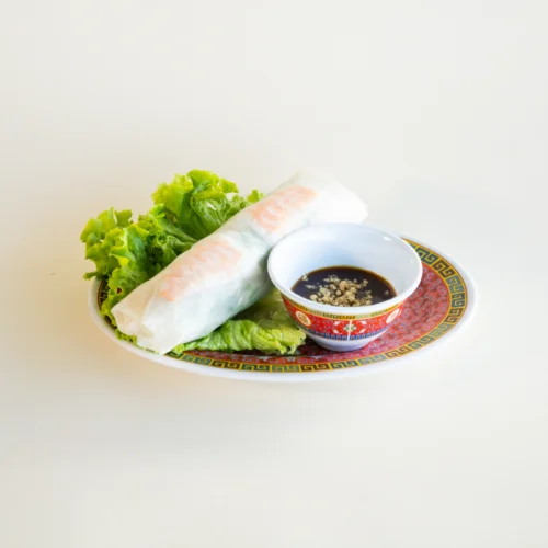 Rouleau de printemps (poulet et crevettes)