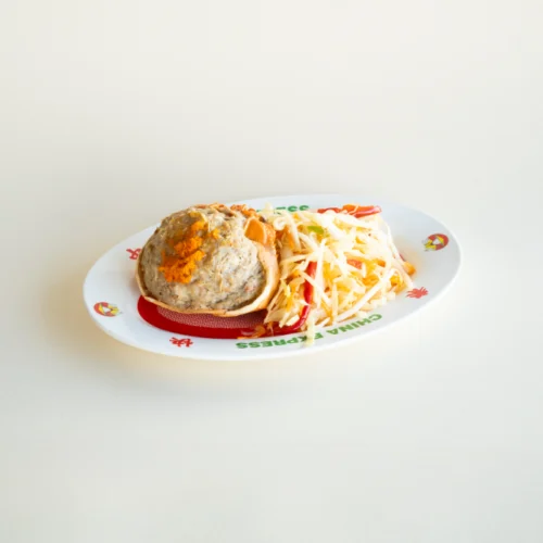 Crabe farci au porc