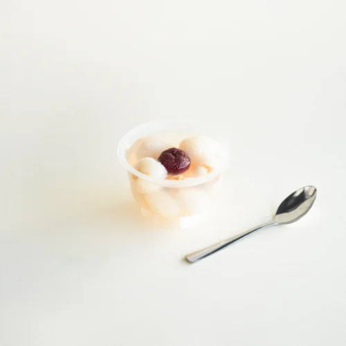 Coupe de lychees au sirop