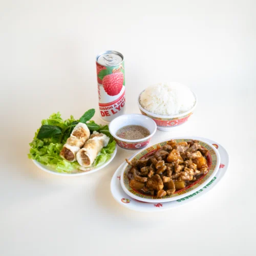Menu China Porc caramel