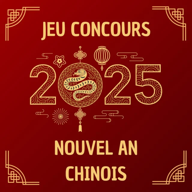 [FIN DU JEU CONCOURS]
À l’occasion du nouvel an chinois, mercredi 29 janvier 2025, nous organisons un jeu concours spécial ! 🎊🧧
Pour célébrer comme il se doit l’année du serpent de bois, toute l’équipe de China Express vous propose de gagner : 
- 2 menus complets + un dessert au choix ! 

(1 menu est composé de 2 petits nems au choix, votre plat chaud crevette piquantes/poulet curry/porc caramel, un accompagnement de riz cantonais ou riz blanc et une boisson)

Pour participer c’est simple ! 
- suivre notre compte 
- taguer la personne avec qui vous souhaitez partager ce repas 

Vous avez jusqu’au 29/01/25 23h59. 
Tirage au sort le 30 janvier ! 
Bonne chance 🍀